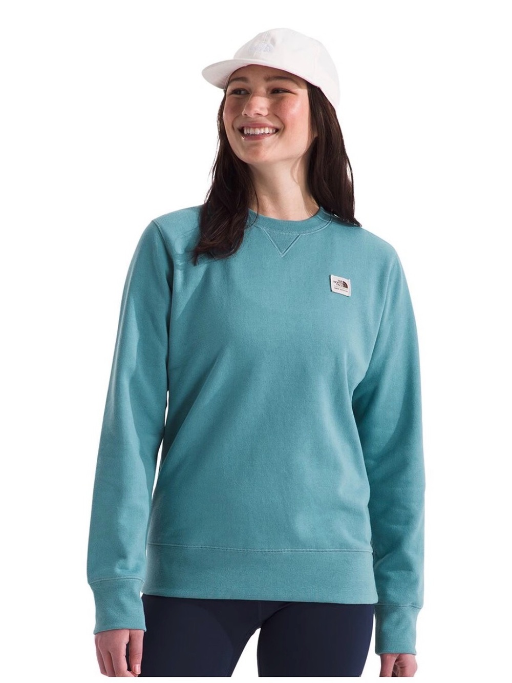The North Face Women's Teal Crewneck Sweatshirt